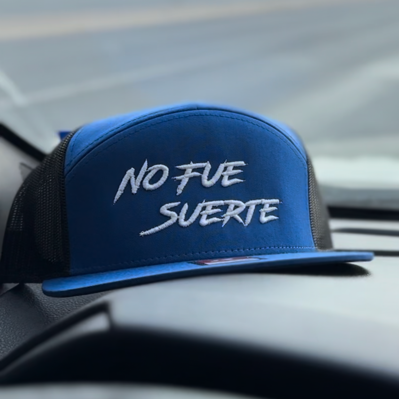 No Fue Suerte Blue Hat
